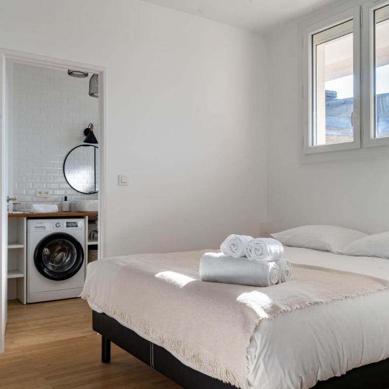 Le Manège - Spacieux T2 avec Terrasse au coeur de Nantes - Apartment mit 1 Schlafzimmer - 5