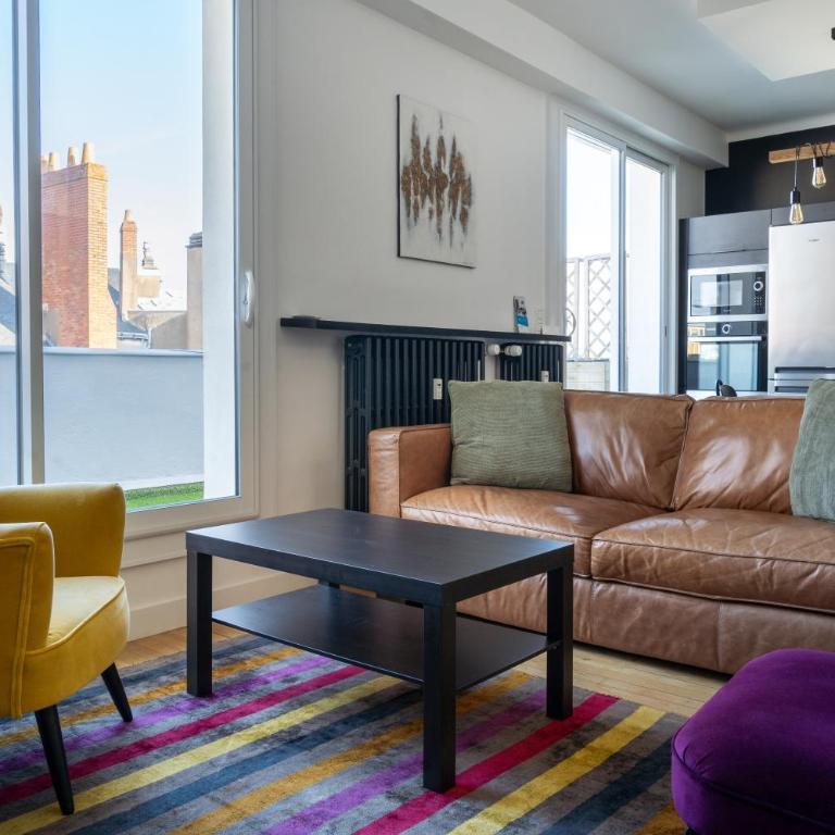 Le Manège - Spacieux T2 avec Terrasse au coeur de Nantes - Apartment mit 1 Schlafzimmer - 9