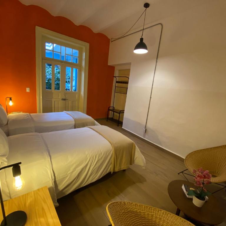 Viajero CDMX Centro Hostel - Deluxe Twin Room - 2