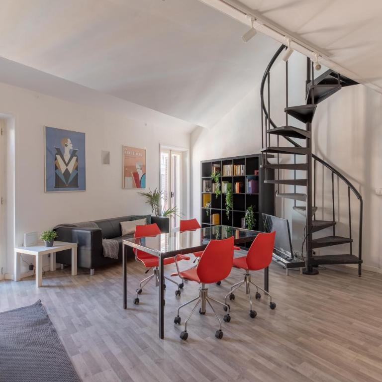 iFlat Trastevere Industrial Apartment - Two-Bedroom Apartment - 2