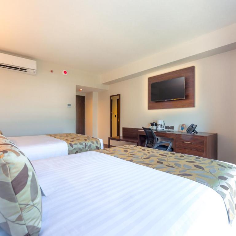 Sleep Inn Guadalajara Galerias - Habitación Doble Estándar para no fumadores - 2 camas dobles - 4