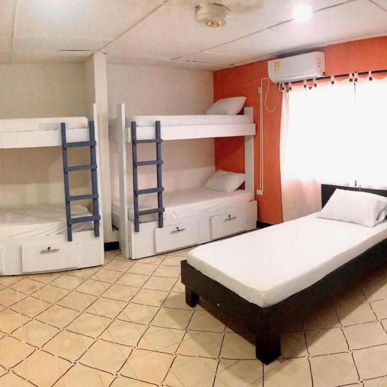La Quinta Bacana La Campiña - Cama en habitación compartida mixta de 6 camas - 1