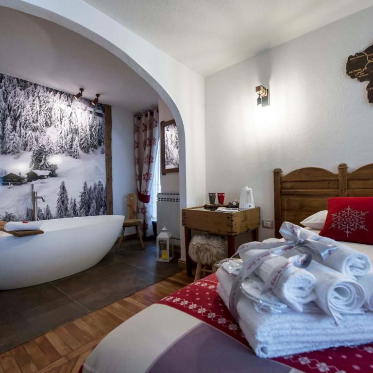 Le Relais du Boucher - Camera Matrimoniale Deluxe con Vasca - 2