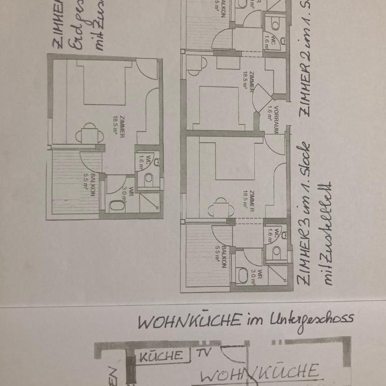 Ferienwohnungen Rieser - Apartment mit 3 Schlafzimmern und Garten - 14