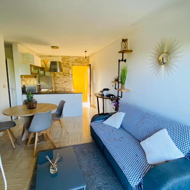 Appartement côte d’Azur Plage - piscine - tennis - Appartement 1 Chambre - 14