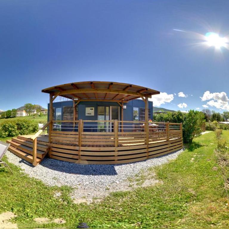 Camping-Hotel de Plein Air Les 2 Bois - Two-Bedroom Mobile Home - 4
