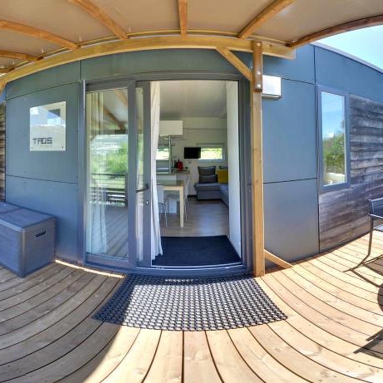 Camping-Hotel de Plein Air Les 2 Bois - Two-Bedroom Mobile Home - 5