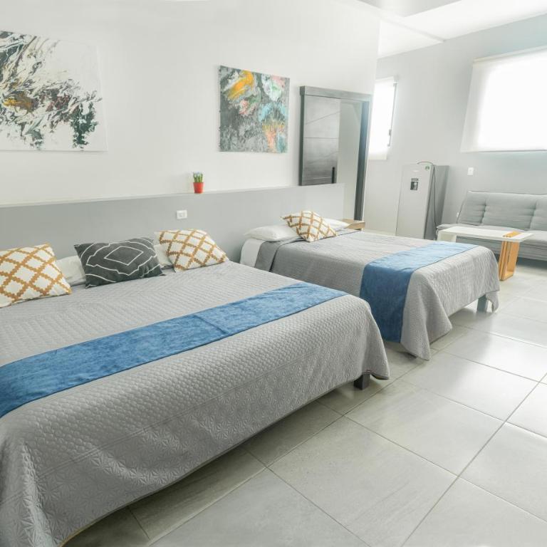 Paz-2 Norte estudios - Habitación Doble Deluxe - 2 camas - 5