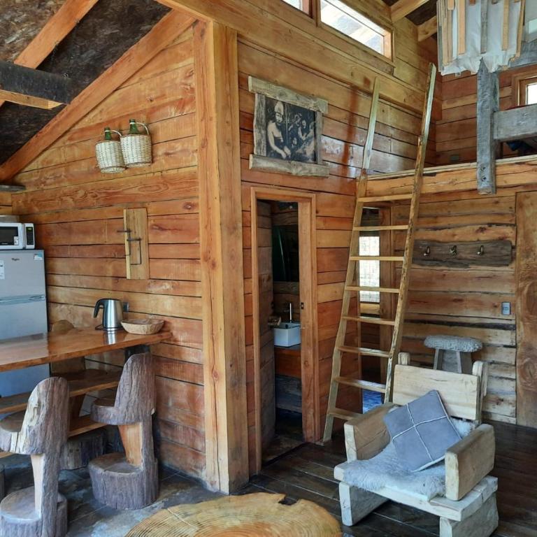 Cabañas Rústicas Pucón Río Trancura - Three-Bedroom Chalet - 22