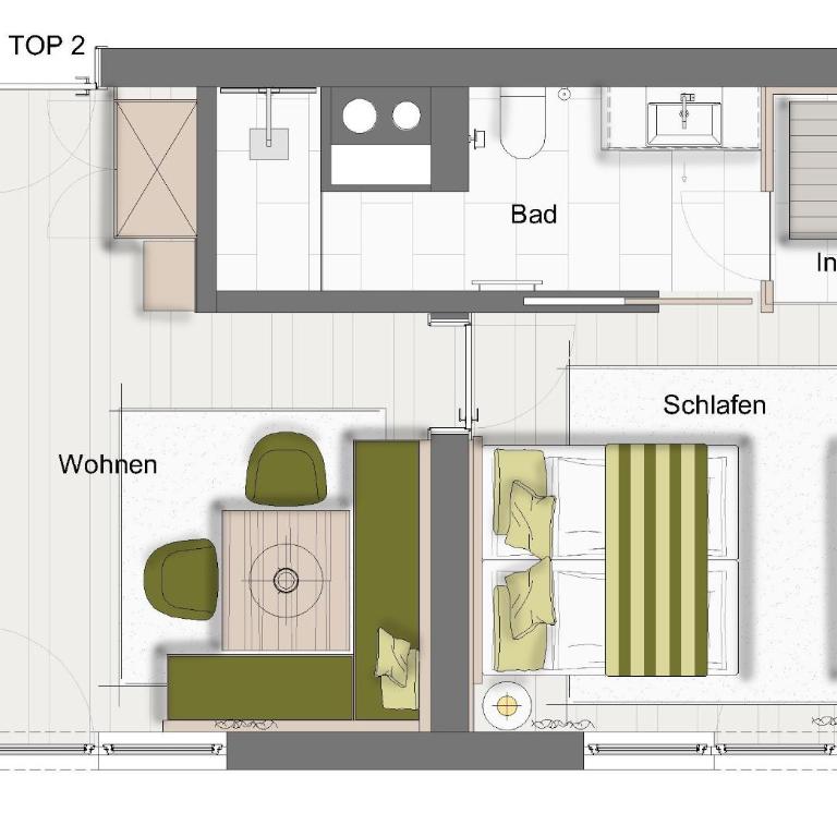 das Luggi Appartements - Apartment mit Balkon - 1
