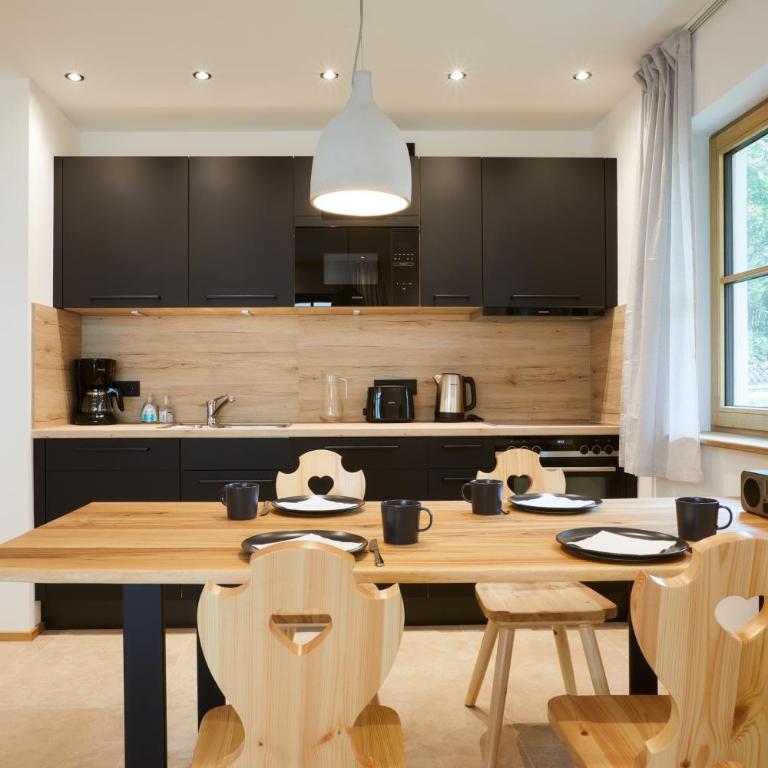 Zugspitzerei - Premium Chalet Ferienwohnungen - Apartment mit 1 Schlafzimmer - 12
