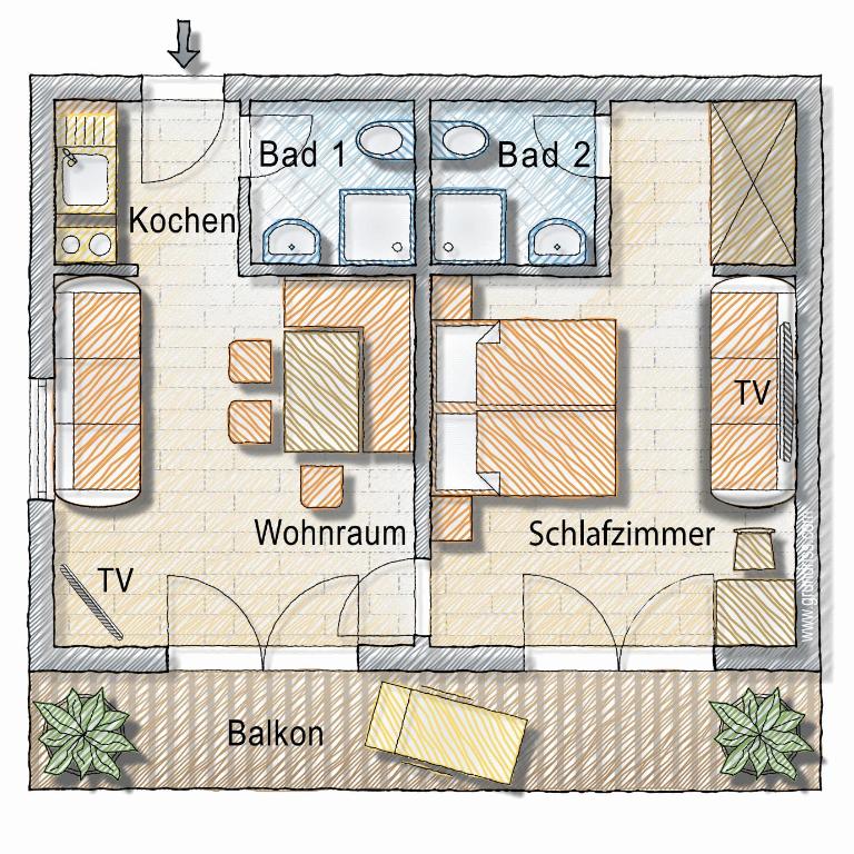 Haus Bartlmä - Apartamento con vistas a las montañas - 8
