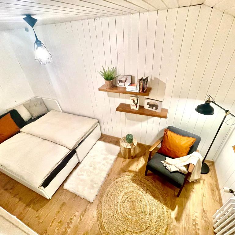 Chalet spa avec terrasses et vue panoramique - Apartment mit 2 Schlafzimmern - 16