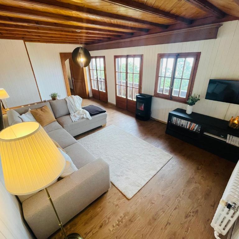 Chalet spa avec terrasses et vue panoramique - Apartment mit 2 Schlafzimmern - 40