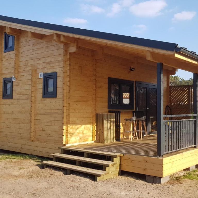 Camping Le Logis 3 étoiles - Chalet 3 Chambres - 1