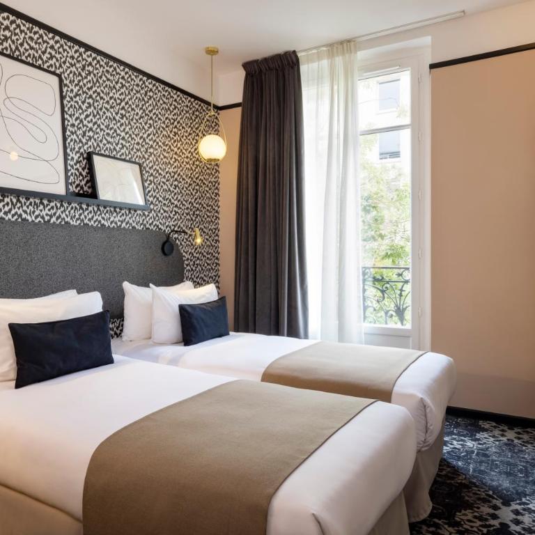 Hôtel Palais De Chaillot - Chambre Lits Jumeaux Standard - 6