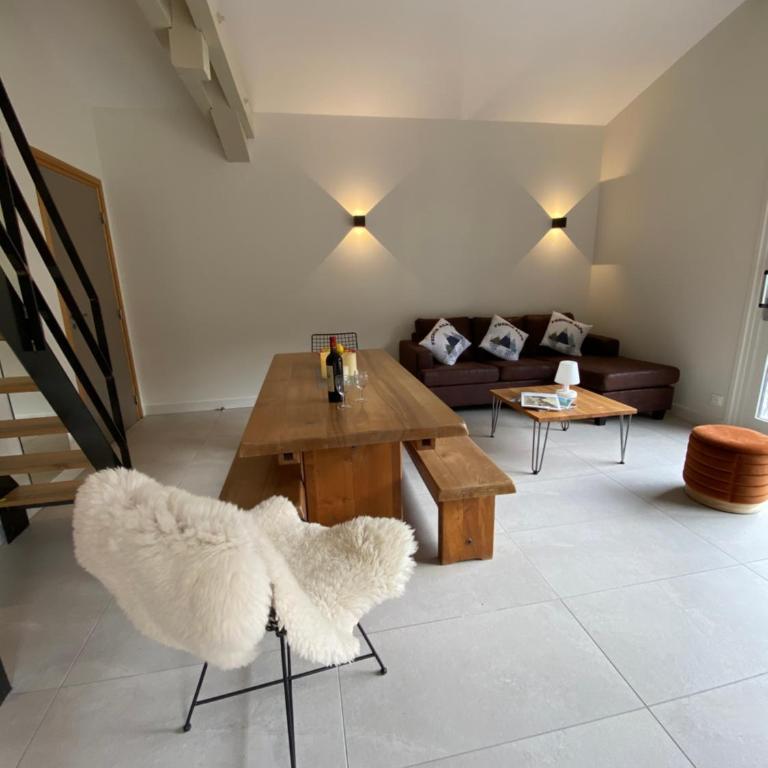Chalet Pleine Vue & Spa - Apartment with Terrace - Mezzanine - 17