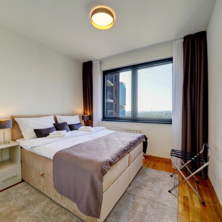 Beograd na vodi - Belgrade Waterfront Riverside - Apartman s 1 Spavaćom Sobom i Terasom - 8