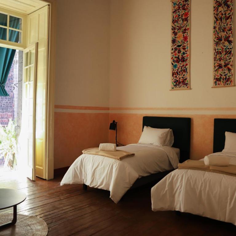Viajero CDMX Centro Hostel - Studio Two Single Beds - 1