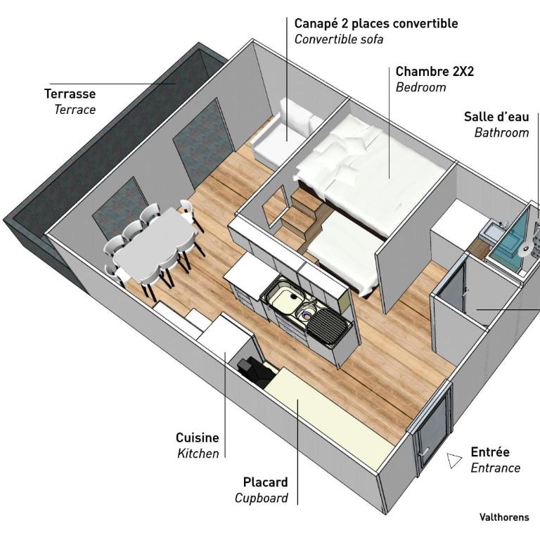 Centre Station: Altineige Cosy Appart pour 4 - Appartement - 14