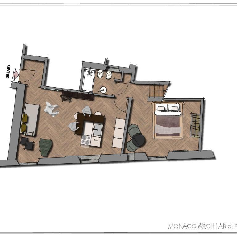 Oltrarno 1881 Apartments - Appartamento con 1 Camera da Letto - 14