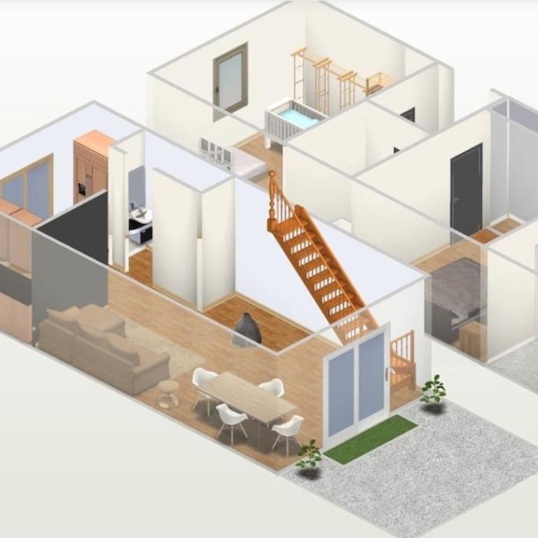 Cozy Chalet - playa a 200m - Casa Unifamiliar de 2 dormitorios - 19