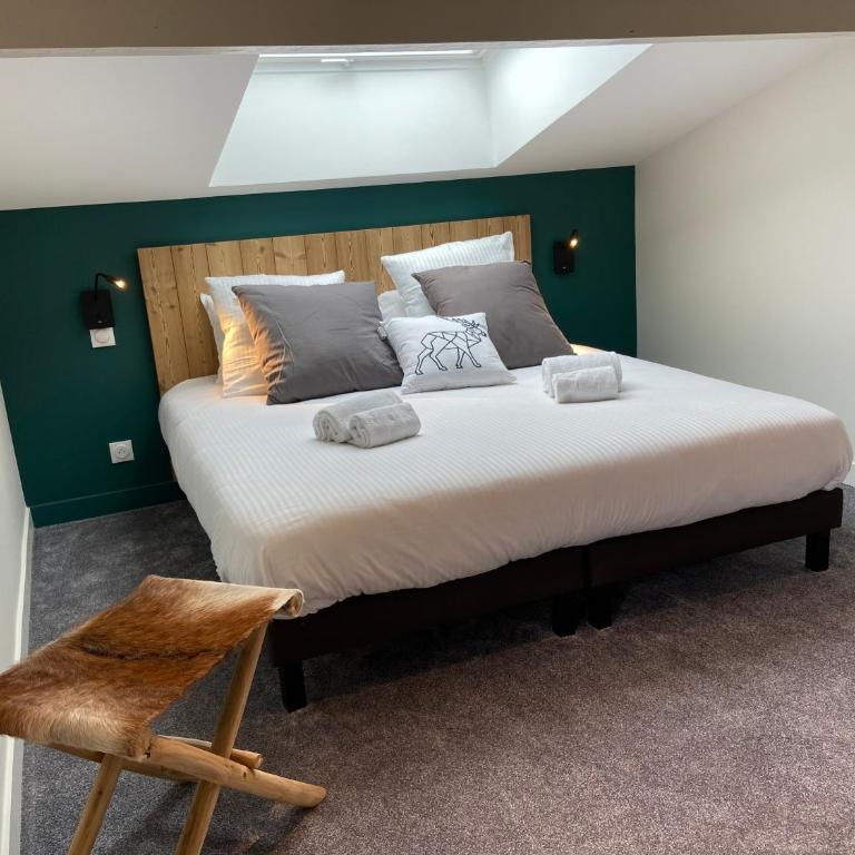 Chalet Pleine Vue & Spa - Two-Bedroom Apartment with Balcony - 16
