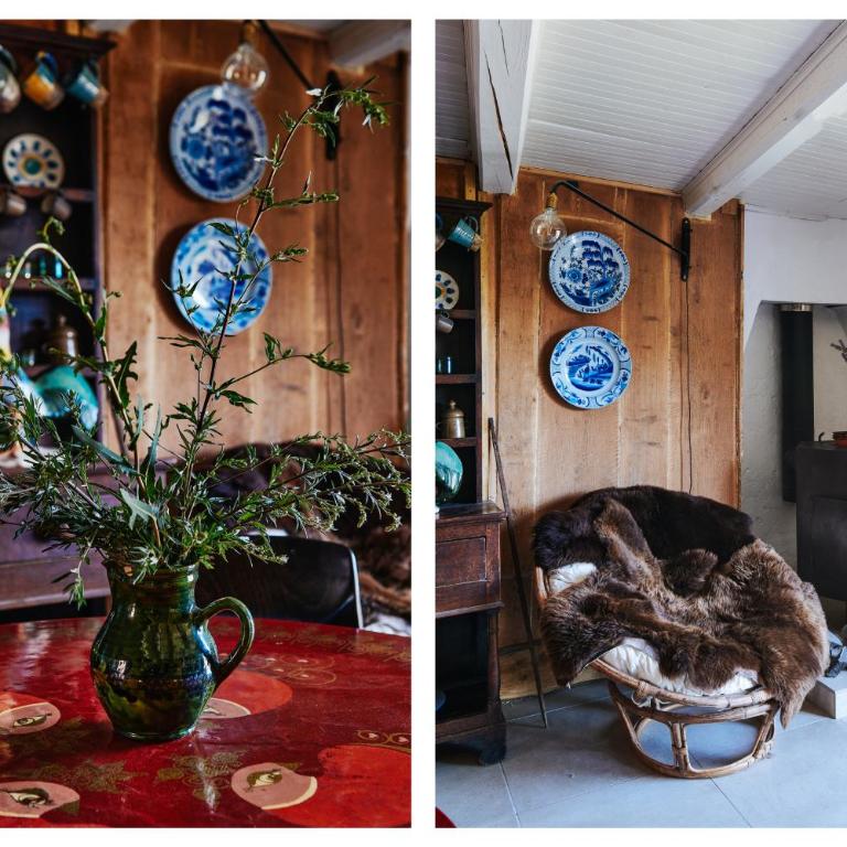 Chalet in the mountain with Hot tub and dog - Chambre Double - Vue sur Parc - 10