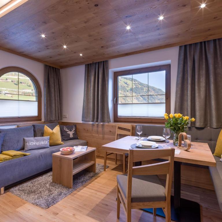 Ferienwohnung Garber - Appartement 1 Chambre avec Balcon et Vue sur les Montagnes - 1