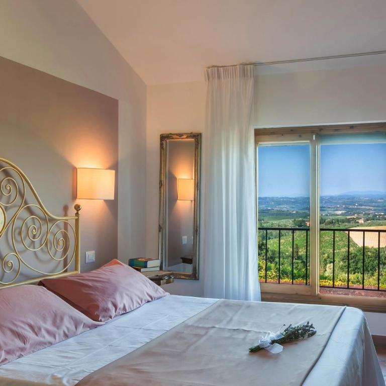 Hotel San Michele - Camera Matrimoniale/Doppia con Letti Singoli con Vista - 1