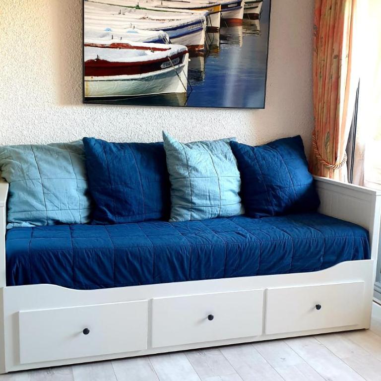 FACE MER ENTRE PLAGE ET MARINA - Monolocale con Vista Mare - 10