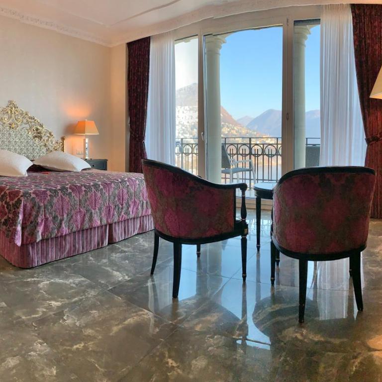 Continental Parkhotel - Camera Prestige Doppia con Letti Singoli con Vista Lago - 1