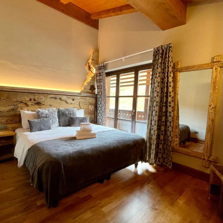 Chalet Hotel Dragon - Camera Matrimoniale/Doppia con Letti Singoli - 1