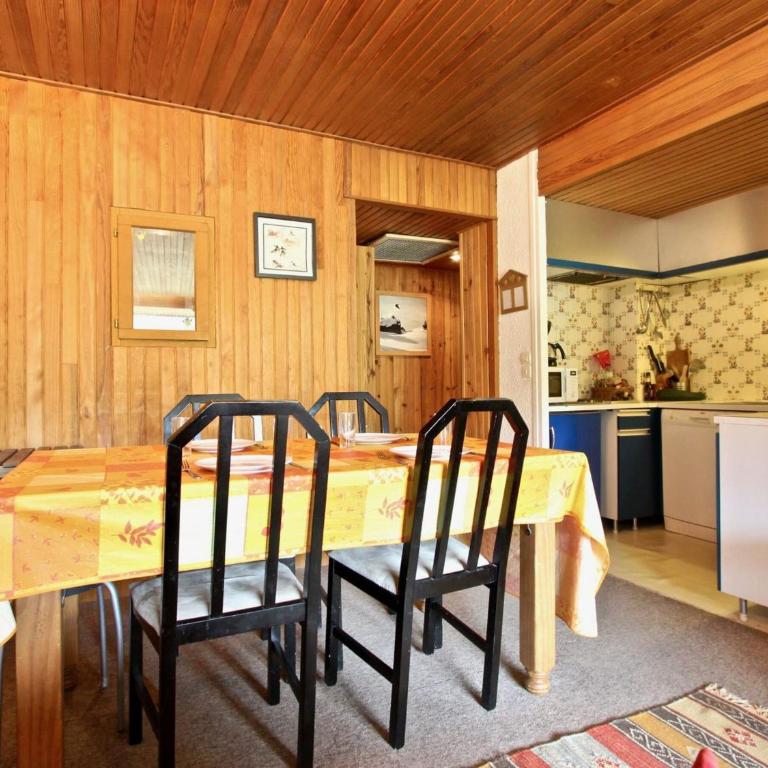 Appartement 2 pièces cabine au pied des pistes, secteur Est, 6 pers. Non-fumeur. Cuisine équipée - Apartment mit 1 Schlafzimmer - 4