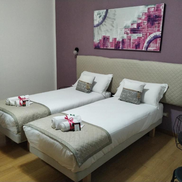 B&B Gaudium Colosseo - Camera Matrimoniale/Doppia con Letti Singoli con Bagno Privato - 7