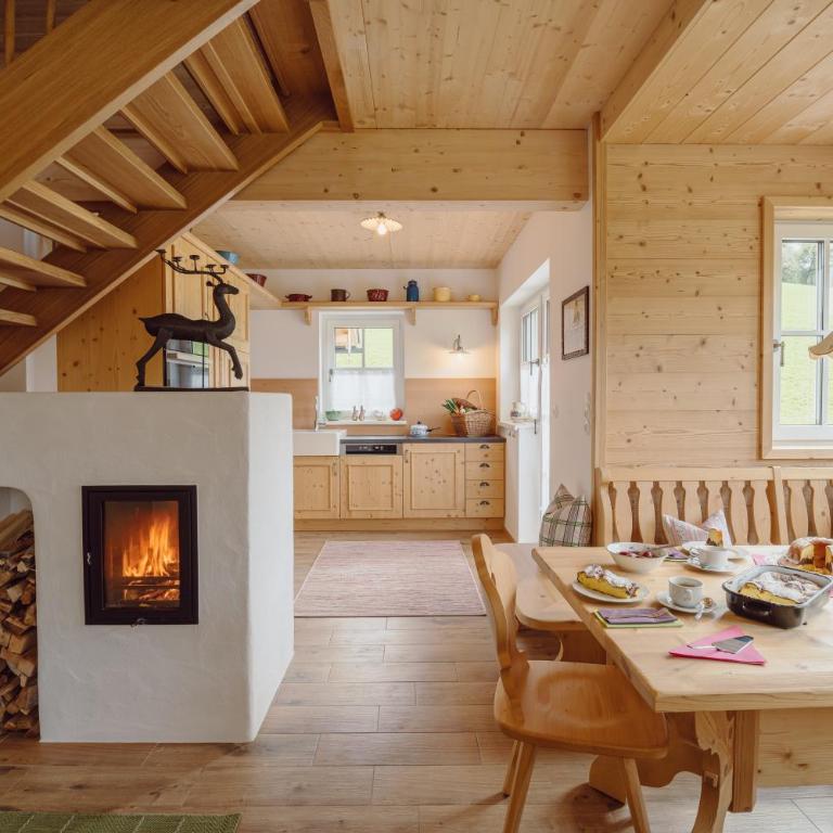 Narzissendorf Zloam - Ferien & Abenteuer am Grundlsee - Chalet mit 2 Schlafzimmern - 2