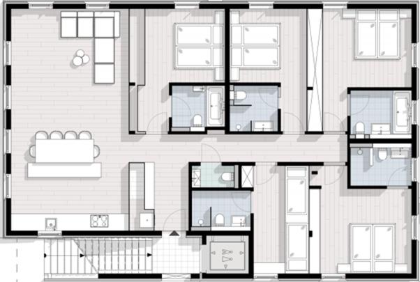 Chalet Marmotta NEVE - Luxus Chalet Ski-In Ski-Out - Deluxe Apartment - 9