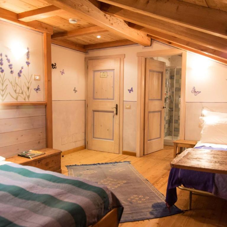 Baite Di Pra - Dreibettzimmer mit eigenem Bad - 7