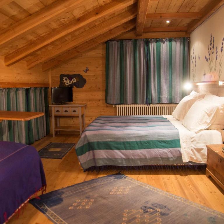Baite Di Pra - Dreibettzimmer mit eigenem Bad - 6