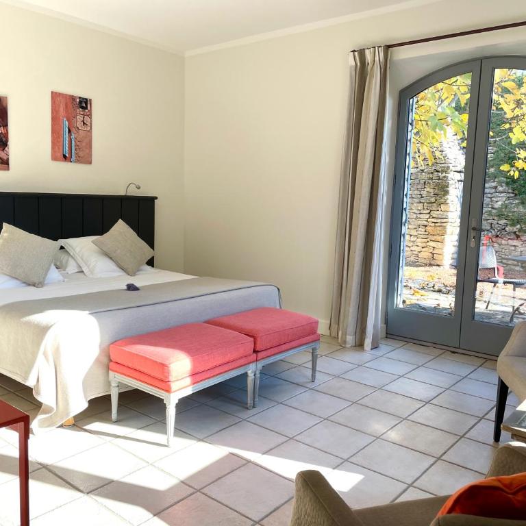 Domaine de l'Enclos - Chambre Double avec Terrasse - 1