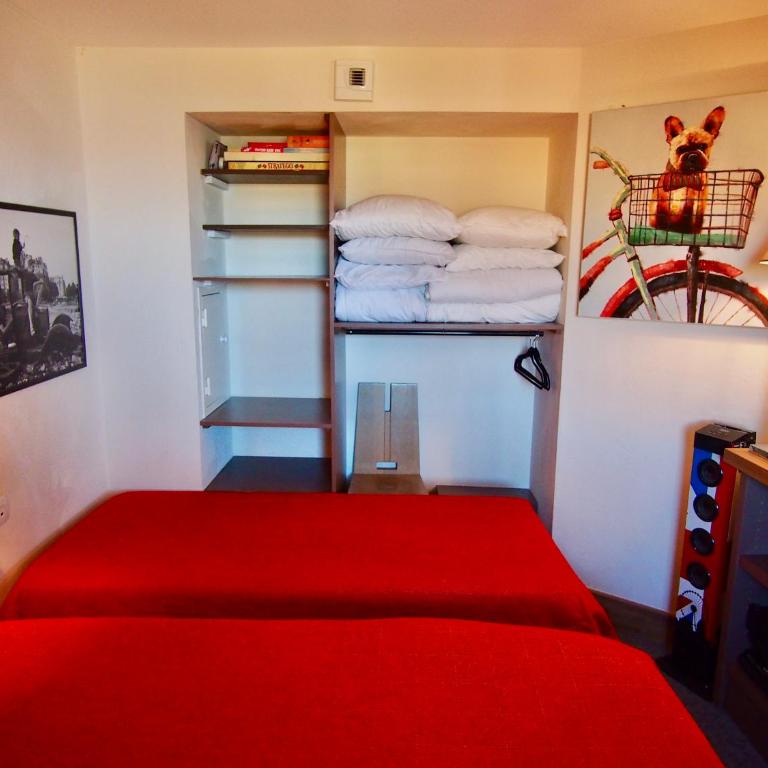 RisoulSki Antarès - Piscine et Sauna - Studio 407 - 2 à 3 Personnes - 4e Étage - 28 m² - Vue sur Montagne - 4