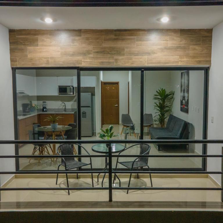 Hermoso departamento con alberca, a 10 minutos de la playa!!! - Two-Bedroom Apartment - 4