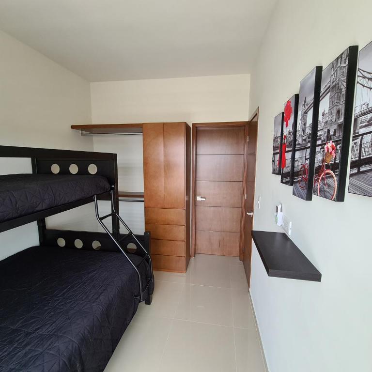Hermoso departamento con alberca, a 10 minutos de la playa!!! - Two-Bedroom Apartment - 50