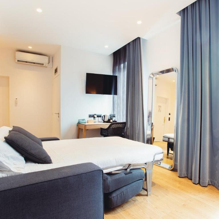 The Originals Boutique, Hôtel Le Lion, Clermont-Ferrand - Chambre Familiale - 10
