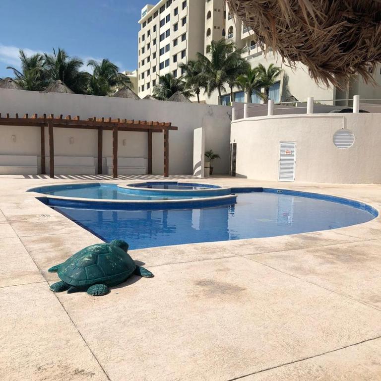 Amazing Caribbean Ocean view at Villas Marlin in Cancun - Apartamento - 62