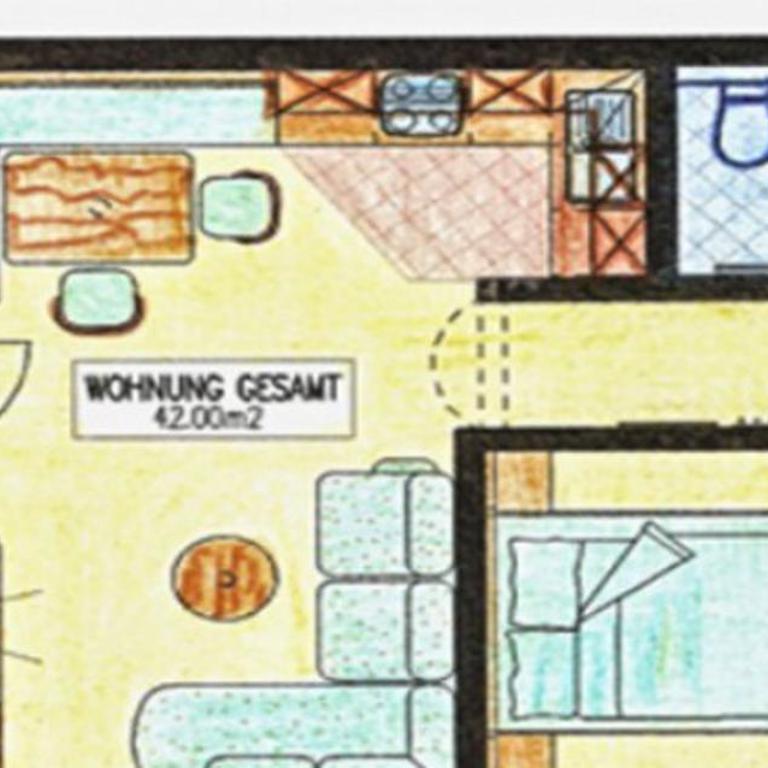 W2 Haus Ganghofer - Apartment mit 1 Schlafzimmer - 15