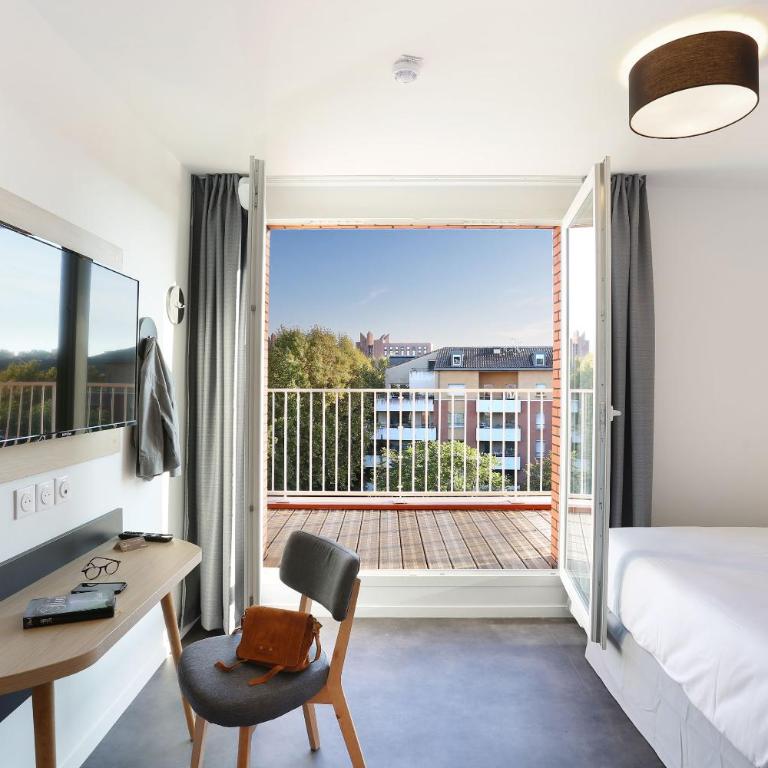 Appart'hôtel Odalys City - Toulouse Centre Compans Caffarelli - Studio avec Balcon - 2