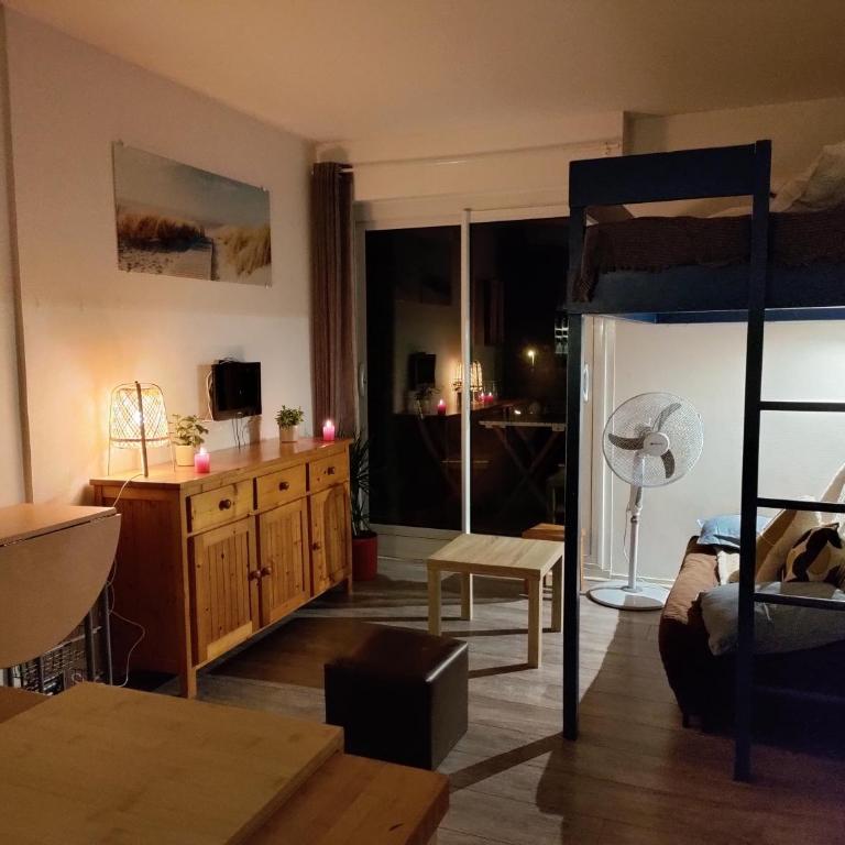 studio à l'océan au dessus des pins (plage & commerces à pied) - Studio - 9