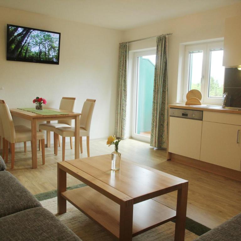 Apartmenthaus Dornröschen - Ampio Appartamento con 1 Camera da Letto e Balcone - 7