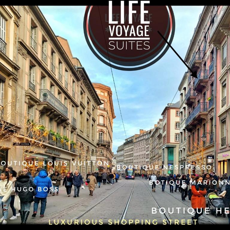 LIFE VOYAGE & SPA - Strasbourg's City Center Luxury Experience - Suite Deluxe - Private Sauna & 'Whirpool Bath' - 1